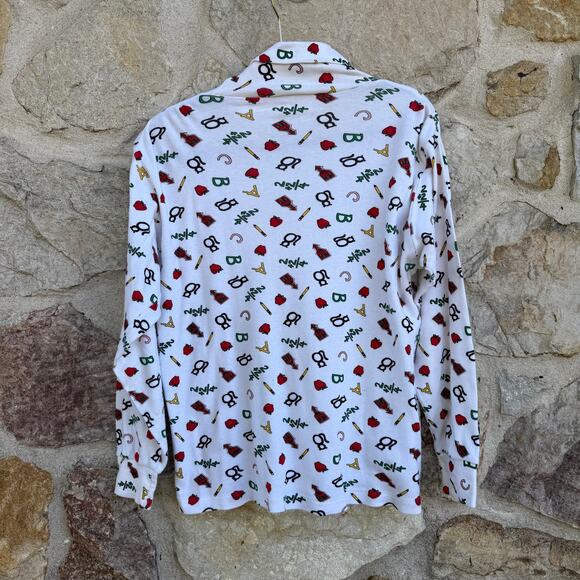 VINTAGE 90S the eagles eye long sleeve turtleneck L/XL back to school - Picture 6 of 7